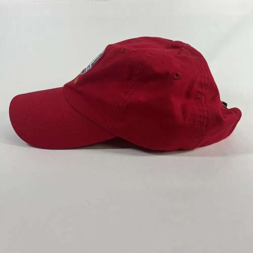 2012 Ryder Cup Medinah Red Golf Hat Cap Adjustable ML Caps USA Europe